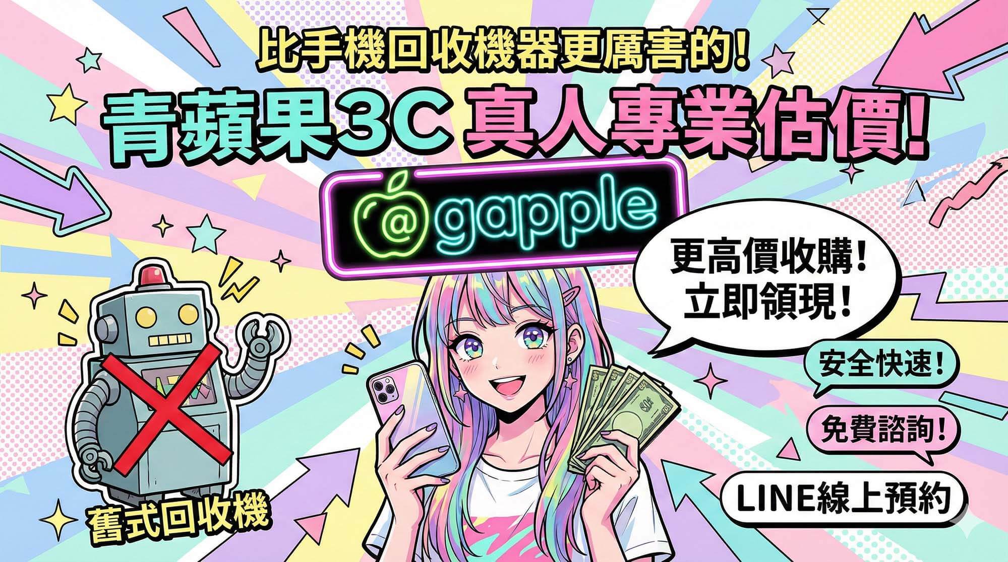 手機回收機器主題示意圖